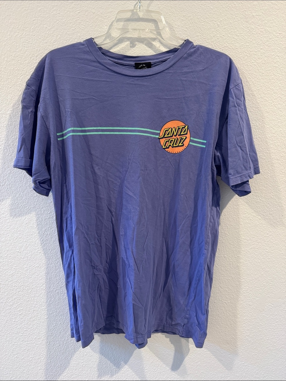 Santa Cruz Skateboards Purple Graphic Tee